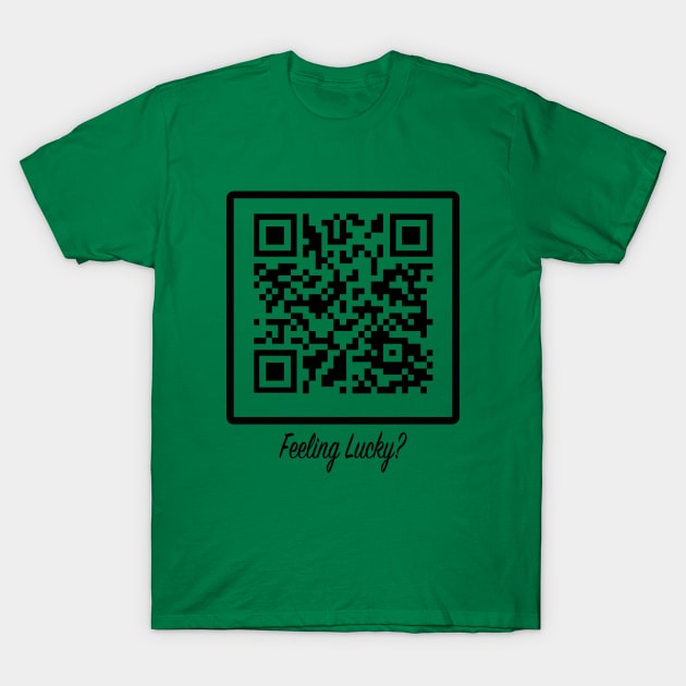 QR Code Rickroll T-Shirt by TheSkyhero